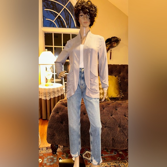 NWT Bundle of two Guess Jackets/ Blazers Gray and Pink Sz S - Picture 4 of 14